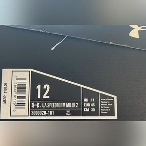 Under Armour track spikes